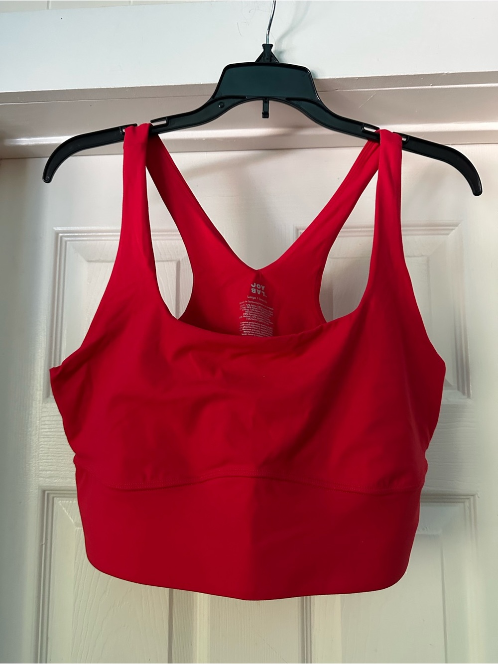 JoyLab Scarlet High-Support Racerback Sports Bralette